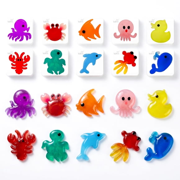 Kit de moldes Kiditos Magic Water Elf de 10 formas libres de BPA