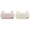Pink*1+White*1, variant on Yooci Cardboard Box Cutter Knife for Cat Scratcher Mats 10x6cm, Portable DIY Craft Slitting Tool for Pet Owners, Practical Corrugated Board Cutter, Pink