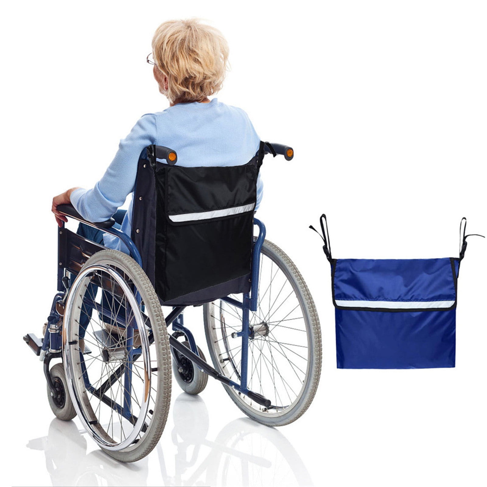 Viadha Wheelchair Backpack for Back of Chair Wheelchair Bag for Walker Wheelchair