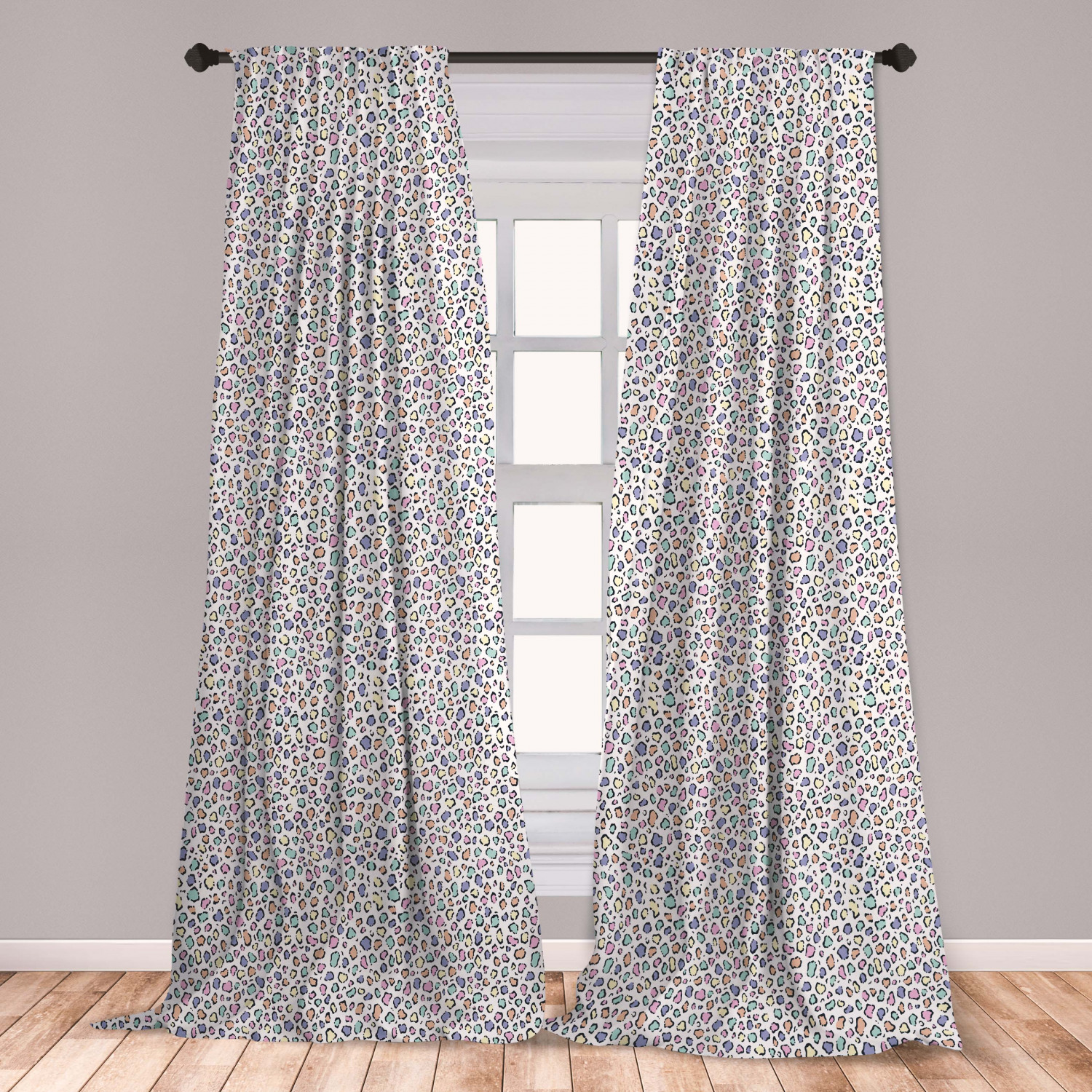 cheetah print window panels cheetah print window panels