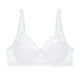 thumbnail image 3 of HongQid 3pcs Womens Underwire Bra Comfort Push Up Bras Buttery Soft Wired Bralette Full Coverage Sport Everyday Bra, 3 of 4