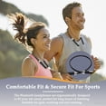 thumbnail image 6 of Neckband Bluetooth Earbuds, Wireless Bluetooth Headphones with Microphone, Binaural Magnetic Neck Earphones, 38H Playtime, Bluetooth Headset for Running Riding Hiking Fitness, 6 of 21