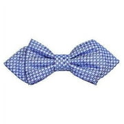 Blue Silk Bow Tie by Paul Malone