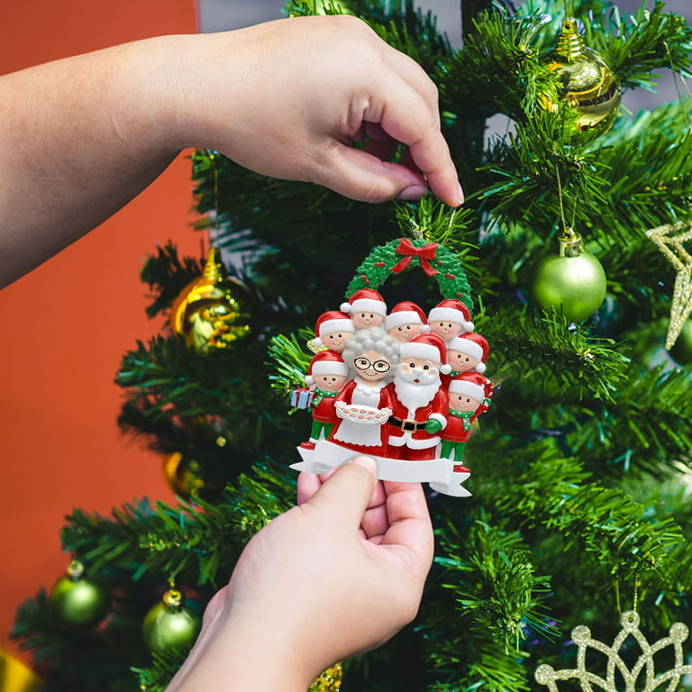 Personalised Miniature Christmas Tree Decoration - Handmade