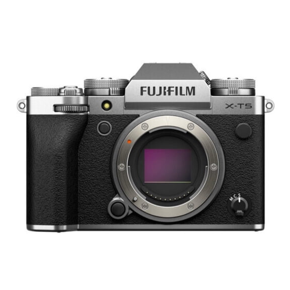 Restored FUJIFILM X-T5 40.2MP APS-C Mirrorless Camera Body, 6.2K Video, Silver, International model
