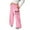 Pink, variant on Rhoudy Pants For Girls Girl'S Bowknot Baggy Sweatpants Straight Leg Athletic Pants With Pockets Fashion Basic Wear Beige 13-14 Years