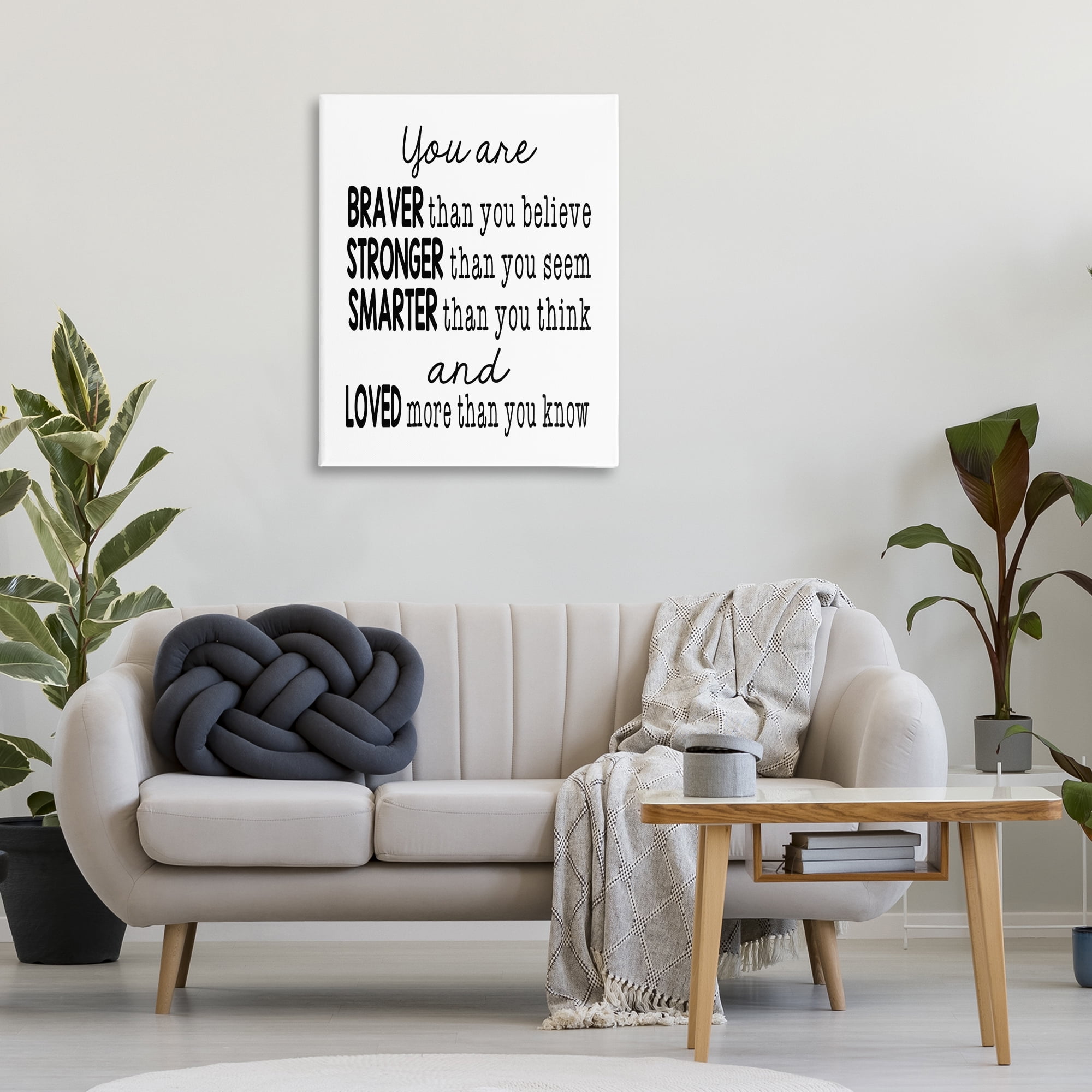 Stupell Industries Self Confidence Mementos Text & Numbers Painting Wrapped Canvas Art Print Wall Art, 30 x 40