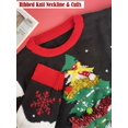 thumbnail image 5 of Gustave Women's Ugly Christmas Sweater Novelty Cute Christmas Tree Print Knitted Sweaters Pullover Crewneck Long Sleeve Xmas Holiday Sweatshirt Tops, 5 of 7