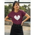 thumbnail image 2 of Cat Heart T-Shirt Women -GoatDeals Designs, Female 4X-Large, 2 of 4