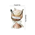 thumbnail image 2 of TaTaai 1Pcs Mini Flower Bouquet Exquisite Rose Bouquet Small Artificial Flowers Bouquet for Birthday Christmas Valentine's Day Wedding Party Gift Decoration, 2 of 5