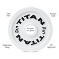 thumbnail image 5 of Titan Fitness 5 KG Olympic Calibrated Steel Powerlifting Plate, Machine Precision Steel Discs, Sold Individually, 5 of 6