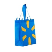 (10 pack) Walmart Blue Spark Reusable Shopping Bag