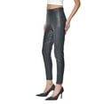 thumbnail image 6 of Ladies Leather Stretch Pants with Pockets, 6 of 7