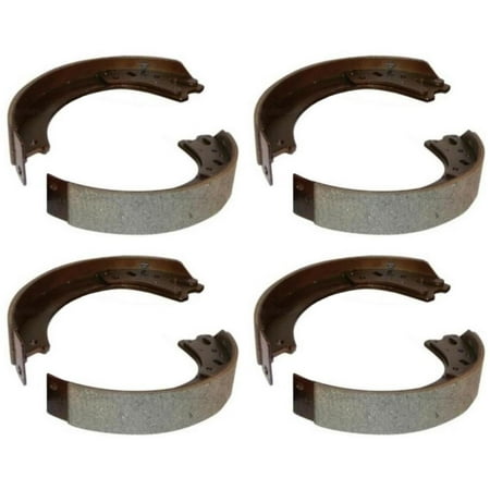 8N2200B Ford / New Holland Tractor Set of 8 Halves Brake Shoes 8N Jubilee NAA (4