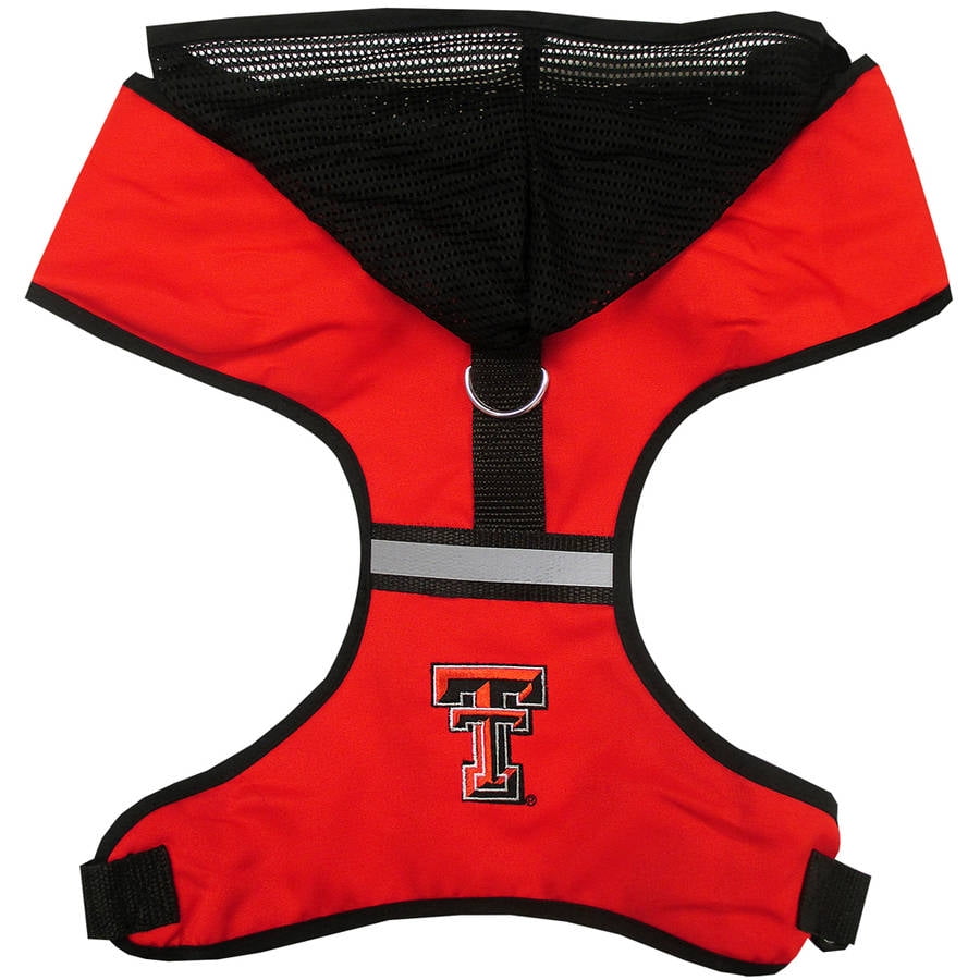 Pets First Collegiate Texas Tech Raiders Dog Harness Football Pet