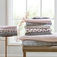 thumbnail image 7 of Betsey Johnson Diamond Lace Pink Cotton Percale Queen Sheet Set, 7 of 7
