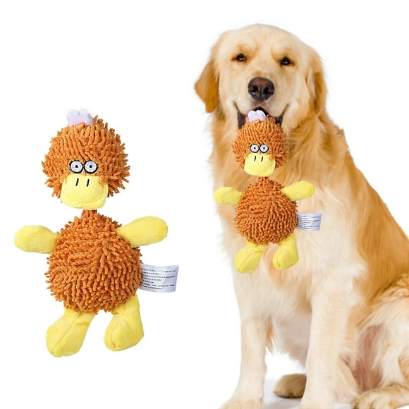 SIfdSeng Pet Plush Chew Toys Animal Play Squeak Toys Plush Puppy Toy Donkey Chew Squeak Puppy Pet Supplies Dog Toys for Aggressive Chewers Large Breed Puzzle Toys for Dogs
