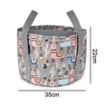 thumbnail image 5 of Cubo Plegable, Lavabo portátil Multiusos para remojar los pies Levamdar 221182-1, 5 of 5
