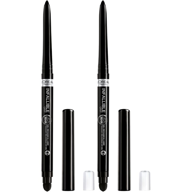 Lápiz delineador de ojos L'Oreal Paris Infallible Grip Intense Black