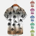 thumbnail image 4 of CaiJunJia Tops Clearance No Boundaries Mens Hawaiian Floral Shirts Button Down Tropical Holiday Beach Shirts, 4 of 4