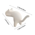thumbnail image 3 of Adhesive Desk Hook for Backpack, Cute Cat Shaped Bag Hanger, Portable School Supplies Organizer, Space Saving Under Desk Storage Solution for Classroom, Office, Dorm Room, Study Table, Locker, 3 of 6