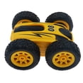 thumbnail image 2 of Ounissouiy Coche de Control remoto, interesante, creativo, giratorio de doble cara, vehículos acrobáticos, juguete automático para niños Kits de construcción modelo Amarillo, 2 of 6