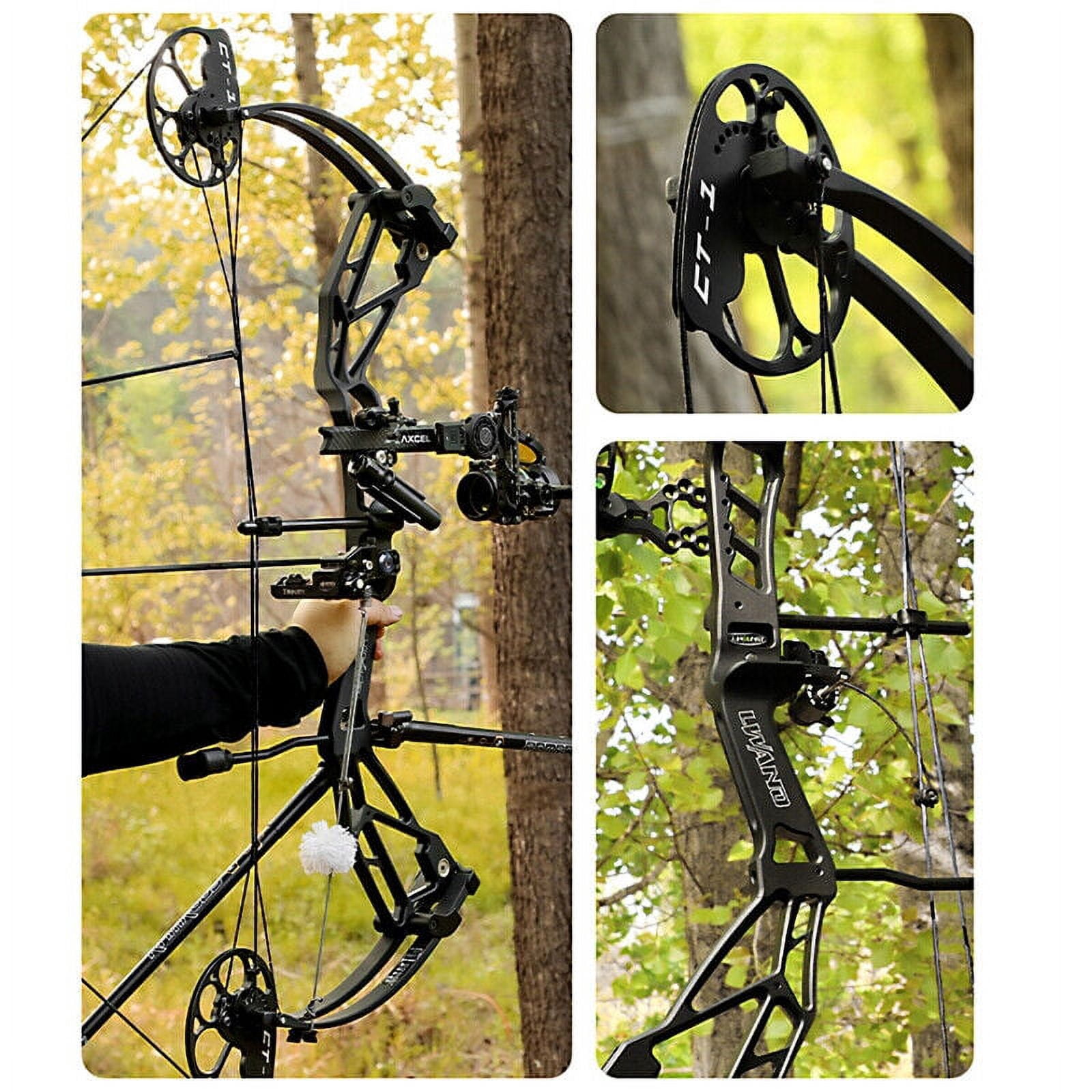 AME Archery Compound Bow 30-70lbs Aluminum Right Hand Outdoor Shooting Hunt Target