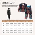 thumbnail image 4 of Sigee Cosmic Garden Woman Portrait for Women’s Pajama Sets Long-Sleeved Pjs Sets for Women 2 piece Sleepwear-Medium, 4 of 7
