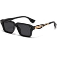 thumbnail image 1 of Gafas de Sol AIEYEZO con Montura Cuadrada Rectangular de Moda UV400, 1 of 7