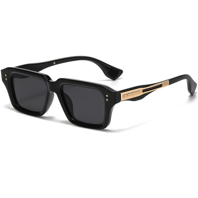 Gafas de Sol AIEYEZO con Montura Cuadrada Rectangular de Moda UV400