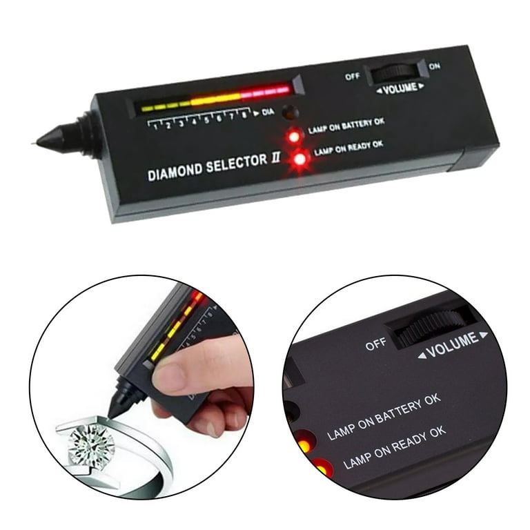 Testers & Measurements Jewelry Tools Equipment Portable High Accuracy  Professional Diamond Tester Gemstone Selector Ll Jeweler Too235q From  Ai825, $18.72