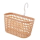 thumbnail image 3 of Cesta de baño, cesta organizadora de ducha, ahorro de espacio, gran capacidad, estante de almacenamiento de drenaje, estante ordenado, organizador Rosa perfecl cesta para colgar en la pared, 3 of 8