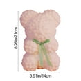 thumbnail image 3 of Cute Bear Plush Toy Valentine's Day Gift Ornament, 3 of 7