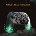 thumbnail image 5 of Switch pro Controller Compatiblefor Switch/OLED/lite,Wireless Switch Controller Support -Axis Somatosensory and Immersive Vibration (Gold), 5 of 5