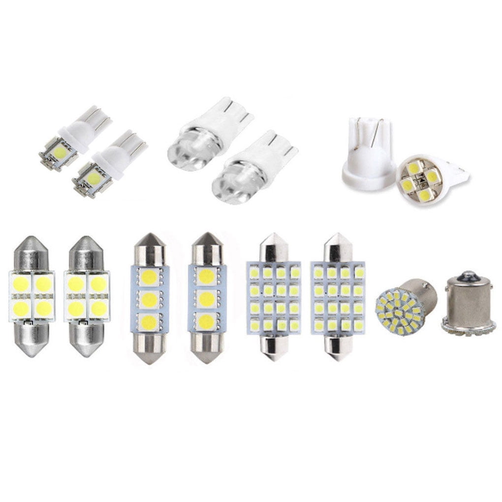 14Pcs/Set White LED Interior Kit For T10 36mm Map Dome License Plate Lights 14Pcs/Set White LED Interior Kit For T10 36mm Map Dome License Plate Lights