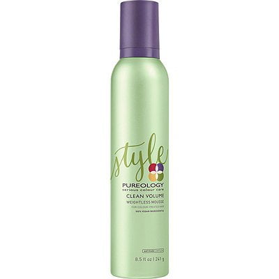 Pureology Clean Volume Weightless Mousse 10oz (Best Volumizing Mousse For Fine Hair)