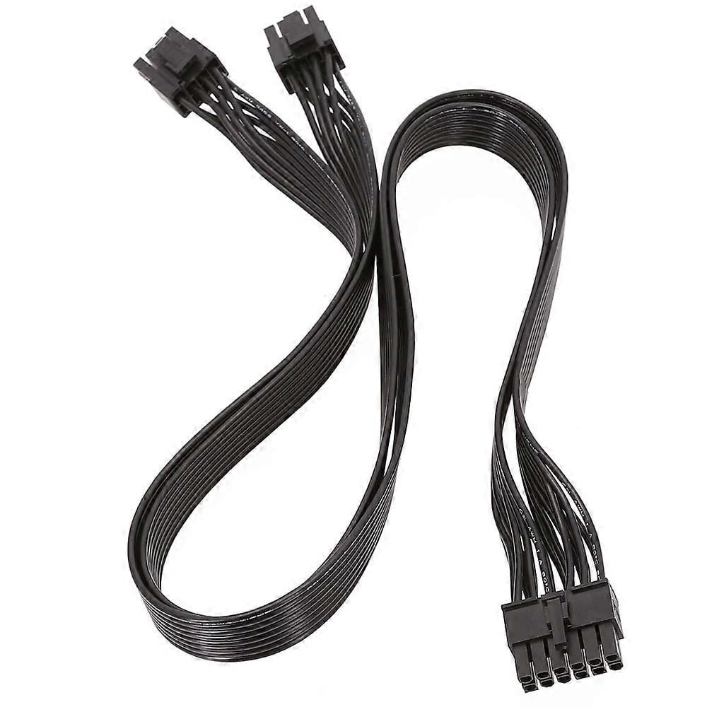 PSU Graphics Card Line 12Pin to Dual 8Pin(6+2) PCI-E Modular Power ...
