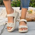 thumbnail image 2 of WILLBEST Sandalias Casuales Para Mujer Sandalias Cómodas Para Uso Diario Con Diseño Hueco Y Cierre Para Atuendos Casuales Y Actividades De Verano, 2 of 9
