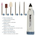 thumbnail image 4 of The Beadsmith Basic Elements Engraver – 6 Tips, Allen Key and Stencils – Battery Operated – Cordless Tool for Engraving, Sanding and Polishing on Wood, Glass and Metal, 4 of 7