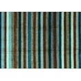 thumbnail image 1 of Ahgly Company Indoor Rectangle Abstract Light Blue Modern Area Rugs, 2' x 3', 1 of 4