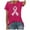 Watermelon Red, variant on TSADFHJI Turtle Neck Tops for Women Loose Ladies' Fashionable Modern Casual English Printed Sleeveless Round Neck Vest T Shirt Top M Watermelon Red