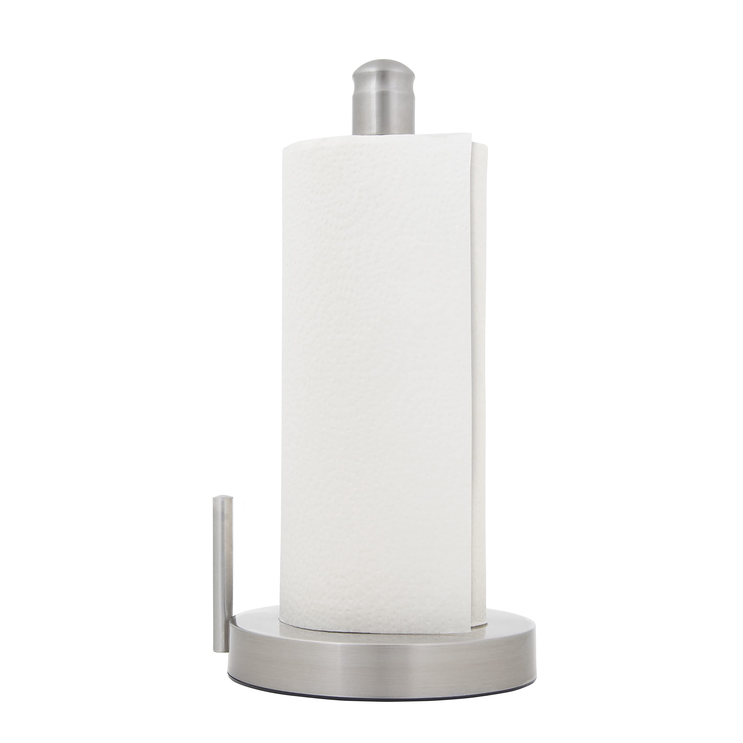 Perfect Tear Paper Towel Holder  13-inch Silver