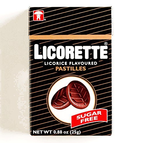 Licorette Liquorice Flavored Pastilles 0.90 oz each (1 Item Per Order