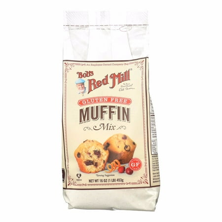 Bob's Red Mill Gluten Free Muffin Mix - 16 Oz - Pack of (Best Bran Muffin Mix)