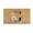 G, variant on Letter B Coir Doormat Outdoor Entrance Door Mat Easy to Clean Entry Mat Floor Mats Personalized Door Mat Welcome Mats for Front Door, Monogram Doormat Funny Design Non-Slip, 16x24 Inch