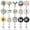 #3 multicolor, variant on SYNLIN Retractable Badge Reel Holder with Alligator Clip, Funny & Cute Decorative ID Name Tag Clips for Nurses, Doctors, Teachers, Office Workers (Multiple Designs)