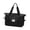 Black, variant on Large Capacity Travel Bag Expandable Travel Duffel Two Layer Travel Organizer Foldable Bag Carry On Tote Bag Style A For Gym Overnight Weekend , 1Pack Pink