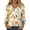 Yellow, variant on 3/4 Length Sleeve for Women Tops with Button Cuffs Dressy Casual V Neck Summer Fashion Outfits Early Fall Trendy Spring Clothes