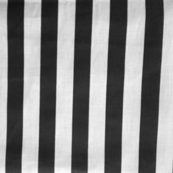 Poly-Cotton 1 Inch Stripes Print Fabric for Arts, Crafts, Sewing