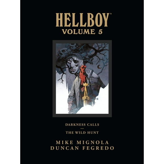 Hellboy (Dark Horse Library) Hellboy Library Edition Volume 5: Darkness Calls and the Wild Hunt, Book 05, (Hardcover)